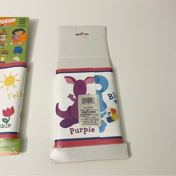 Vtg 2003 Nickelodeon Blues Clues Wallcovering Decorative Borders Lot of 3 - Picture 6 of 16